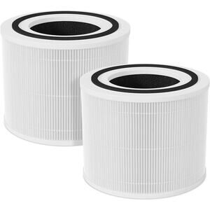 2 Pack Core 300 Replacement Filters for LEVOIT Purifier True HEPA by Future Way